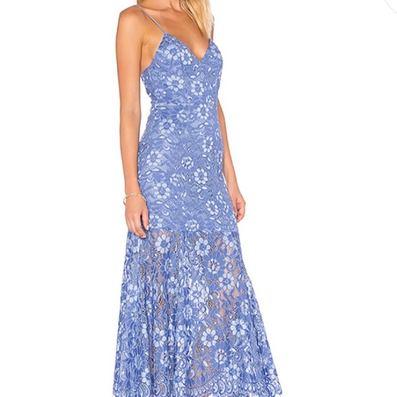 NBD Brielle Dress in Chambray Blue - Picture 3 of 7